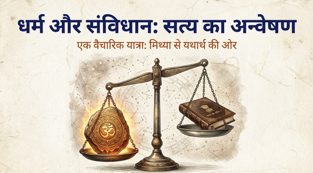 हम संविधान के लिये नहीं बने हैं, संविधान हमारे लिये है - संविधान हमारा निर्माता नहीं, निर्मित संविदा है