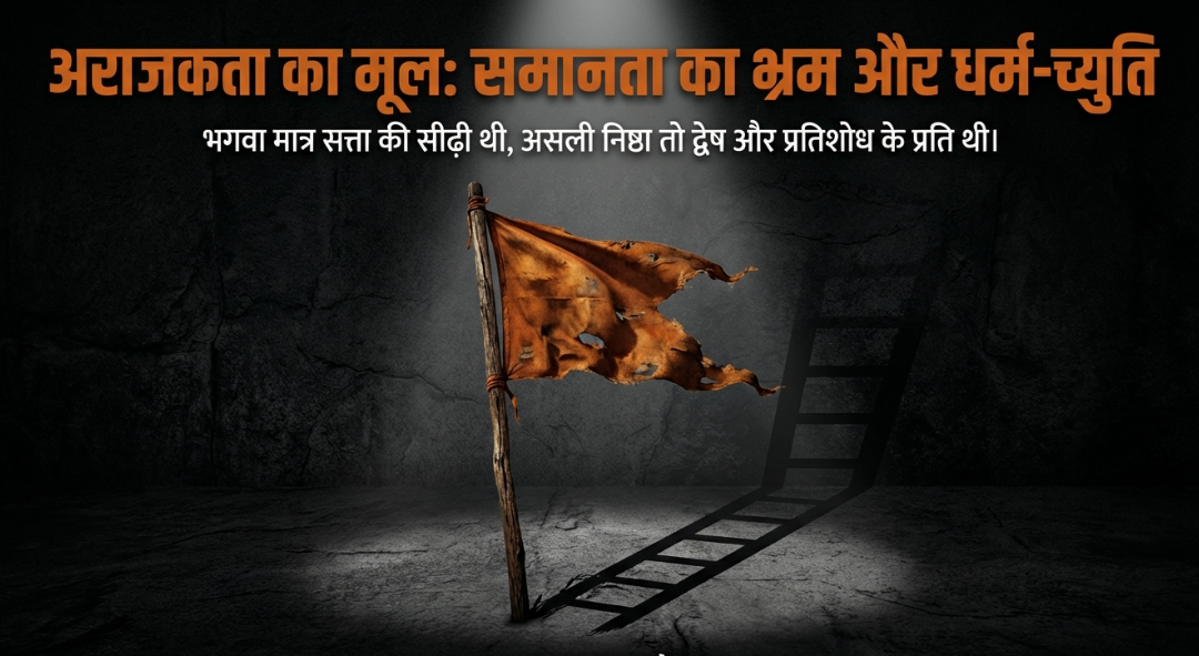 अराजकता का उत्तरदायी कौन ?